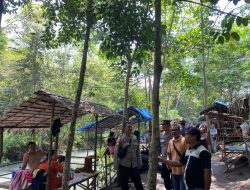 Padat Pengunjung, Polsek Penukal Abab Monitoring Tempat Wisata Paye Biru, Begini Jelasnya 