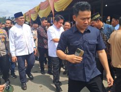 Kunjungan Gubernur Terpilih Herman Deru di Desa Lubuk Tampui Berlangsung Lancar dan Aman