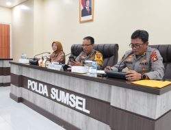 Dukung Percepatan Swasembada Pangan, Polda Sumsel Gelar Rapat Persiapan Akselerasi Program Pemanfaatan Lahan Produktif 
