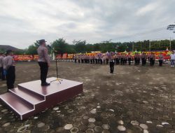 Polres PALI Gelar Apel Pagi Akhir Tahun 2024, Fokus pada Patroli Intensif