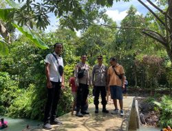 Polsek Penukal Abab Tingkatkan Monitoring di Tempat Wisata Paye Biru Desa Betung Selatan