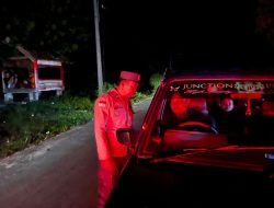 Ciptakan Kondisi yang Aman dan Tertib, Polsek Penukal Utara Gelar KRYD 