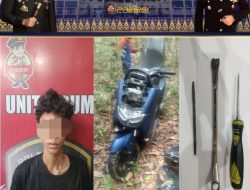 Satreskrim Polres PALI Berhasil Amankan Terduga Pelaku Curanmor, Begini Jelasnya