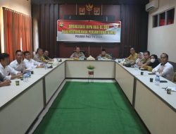 Rapat Koordinasi Virtual Persiapan Program Nasional Penanaman Jagung Bersama Pejabat Daerah dan Instansi Terkait, Ini  Kata Kapolres PALI