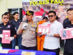 Satreskoba Polres PALI Berhasil Gagalkan Transaksi Narkoba, Begini Jelasnya