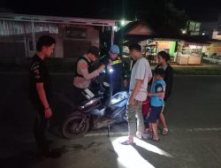 Antispasi Pekat 3C, Polsek Talang Ubi Gelar KRYD 