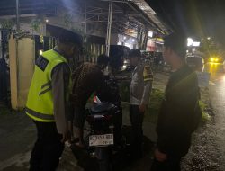 Wujudkan Situasi Aman dan Kondusif di Wilayah Hukum PALI,Polsek Talang Ubi Gelar KRYD