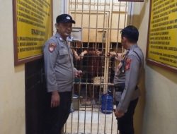 Tak Hanya Patroli Malam Cegah Pelat 3C,Polisi Juga Pastikan Kondisi ParaTahanan 