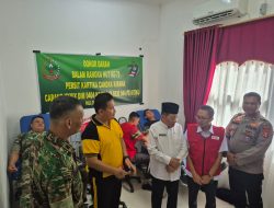Hadir di Acara Donor Darah yang Digelar Persit Kartika Candra Kirana, Ini Kata Kapolres PALI
