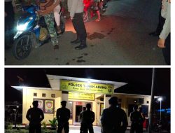 Gelar Razia Akhir Pekan, Ini Pesan Kapolsek Tanah Abang 