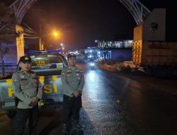 Tingkatkan Keamanan dan Ketertiban Masyarakat, Polsek Talang Ubi Gelar Patroli Rutin