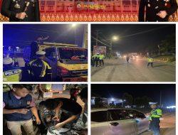 Cegah Pekat 3C dan Gangguan Kamtibmas Lainnya, Polres PALI Gelar Razia Terpadu