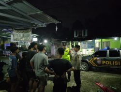 Polsek Talang Ubi Gelar Patroli Malam, Pastikan Situasi Kamtibmas Kondusif