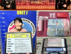 Polres PALI Berhasil Amankan Pengedar Narkoba, Sabu Seberat 1,56 Gram Disita
