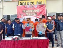 Berhasil Ungkap Empat Kasus, Polres PALI Gelar Press Release 