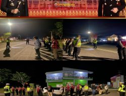 Polres PALI Gelar Razia Terpadu,1 Kendaraan Roda Enam Diamankan