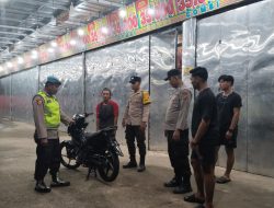 Jaga Stabilitas Kamtibmas, Polsek Talang Ubi Gelar Patroli