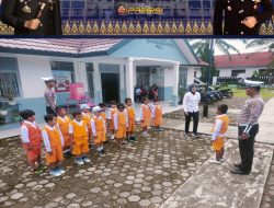 Satlantas Polres PALI Gelar Giat Poli Sahabat Anak, Begini Jelasnya 