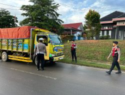 Intensifkan Pengamanan, Sat Samapta Polres PALI Gelar Giat Patroli Perintis Presisi 