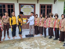 Jelang Bulan Suci Ramadhan, Polsek Penukal Salurkan Bantuan Kepada Anak Yatim dan Pengurus Masjid 