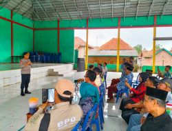 Gelar Jum’at Curhat di Desa Tanjung Dalam, Ini Kata Kapolres PALI