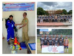 Dapat Support dari Dispora PALI, Ketua Ssb JSC Utara; Semoga Anak-anak Lebih Semangat Lagi Berlatih   