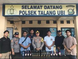 Polsek Talang Ubi Razia Minuman Keras Ilegal, Begini Jelasnya 