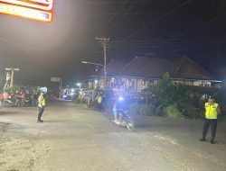 Cegah Pekat 3C, Polsek Penukal Abab Gelar Razia Terpadu KRYD