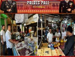 Satgas Pangan Polres PALI Sidak Pasar Inpres Pendopo, Pastikan Stabilitas Harga dan Cegah Penimbunan Jelang Ramadan