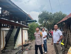Kebakaran Landa Desa Panta Dewa, Dua Rumah Hangus Terbakar