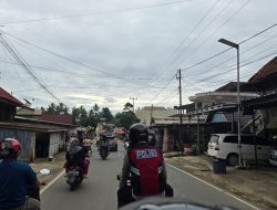 Ciptakan Rasa Aman di Tengah Masyarakat, Sat Samapta Polres PALI gelar Patroli Perintis Presisi 