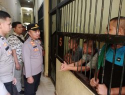 IPDA A.Wadi Harpa Laksanakan Pemeriksaan Tahanan di Polres PALI, Pastikan Kondisi Aman dan Sehat