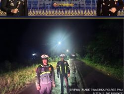 Satlantas Polres PALI Gelar Blue Light Patrol,Kapolres: “Kami Hadir untuk Memberikan Rasa Aman”