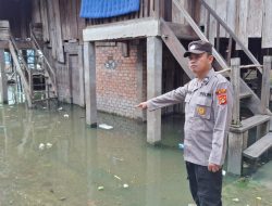 Banjir Rendam Empat Desa di Penukal Utara, Warga Diminta Waspada