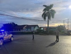 Polsek Talang Ubi Gelar Patroli Subuh, Ciptakan Keamanan dan Ketertiban di Wilayah PALI
