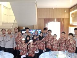 Polres PALI Ikuti Vidcon Buka Puasa Bersama Polri dan Media, Pererat Sinergi di Bulan Ramadhan