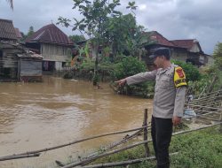 Polsek Talang Ubi Intensifkan Monitoring Wilayah Rawan Banjir di PALI