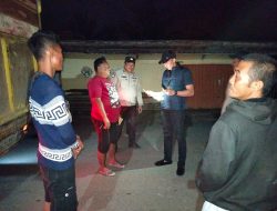Polsek Tanah Abang Gelar Razia Akhir Pekan, Kapolres PALI: Upaya Preventif Jaga Kamtibmas