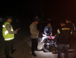 Polsek Penukal Abab Gelar Razia Terpadu, Pastikan Keamanan Selama Ramadhan