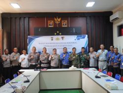 Polres PALI Gelar Rapat Kordinasi Lintas Sektoral, Bahas Kesiapan Pengamanan Arus Mudik