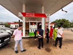 Polres PALI Pastikan Distribusi BBM Aman Jelang Lebaran,Pengawasan SPBU Diperketat