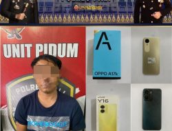 Tim Beruang Hitam Polres PALI Tangkap Pelaku Pencurian di Warung