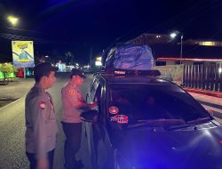 Ciptakan Lingkungan yang Aman dan Kondusif, Polsek Talang Ubi Gelar KRYD