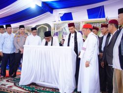 UAS Bersama Bupati Muba Resmikan Ponpes Al – Ma’arif di Kabupaten Musi Banyuasin