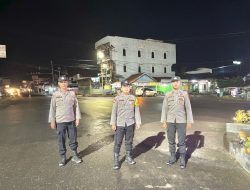 Polsek Talang Ubi Gelar Patroli Malam di Jalur Lintas PALI – Muara Enim, Pastikan Situasi Aman dan Kondusif