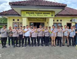 Kunjungan Polsek Tanah Abang, Ini Pesan Kapolres PALI