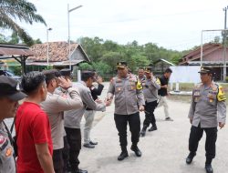 Kapolres Pali Kunjungi Polsek Penukal Abab, Tekankan Profesionalisme dan Pelayanan Humanis