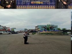 Satlantas Polres PALI Gelar Pantauan Arus Ops Ketupat Musi 2025