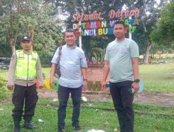 Polsek Tanah Abang Monitoring Objek Wisata Candi Bumi Ayu 