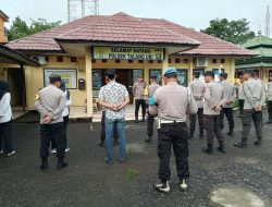 Apel Pagi dan Halal Bihalal di Polsek Talang Ubi: Penegasan Disiplin dan Kesiapsiagaan Pasca Idul Fitri
